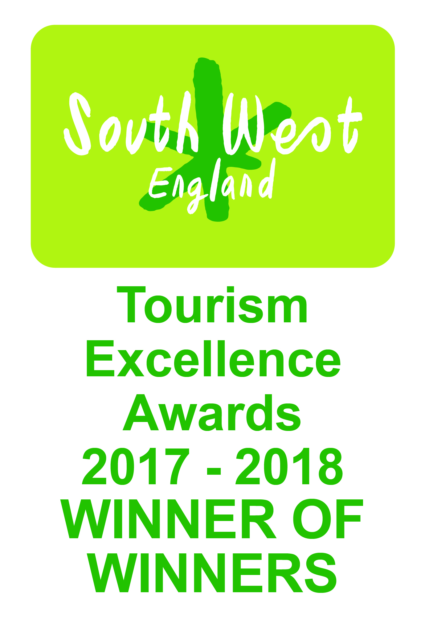South West  Tourism Award Winner of Winners